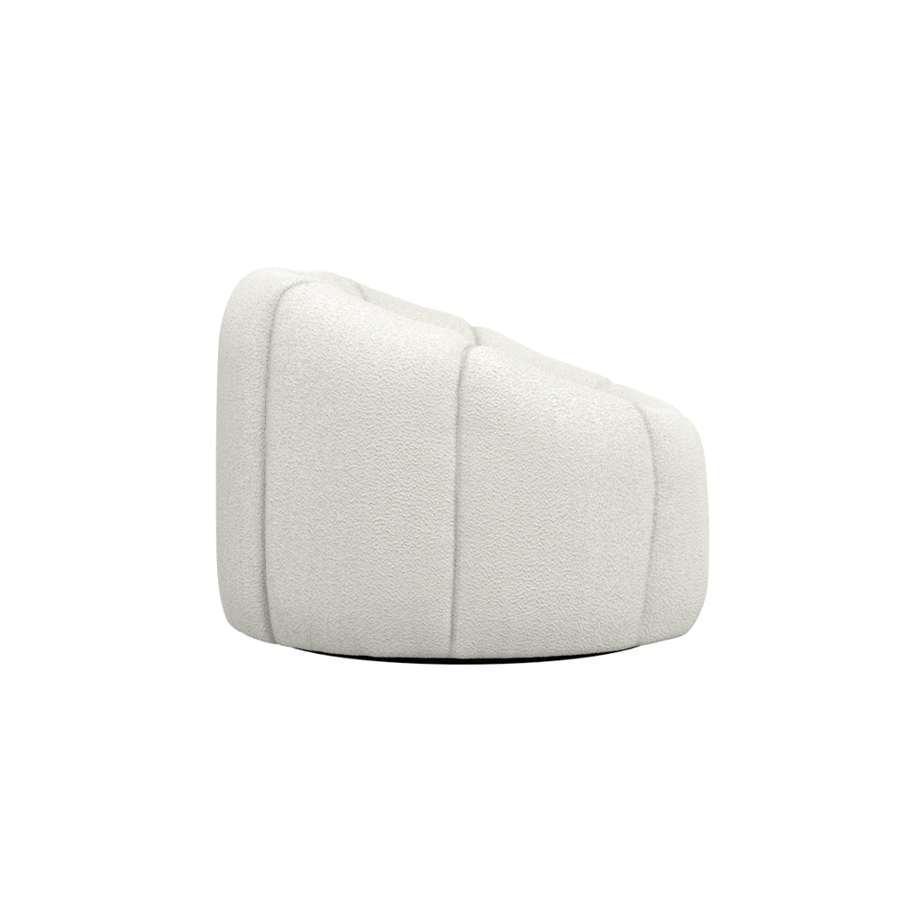 Nova Ivory Swivel Chair - Skandi London