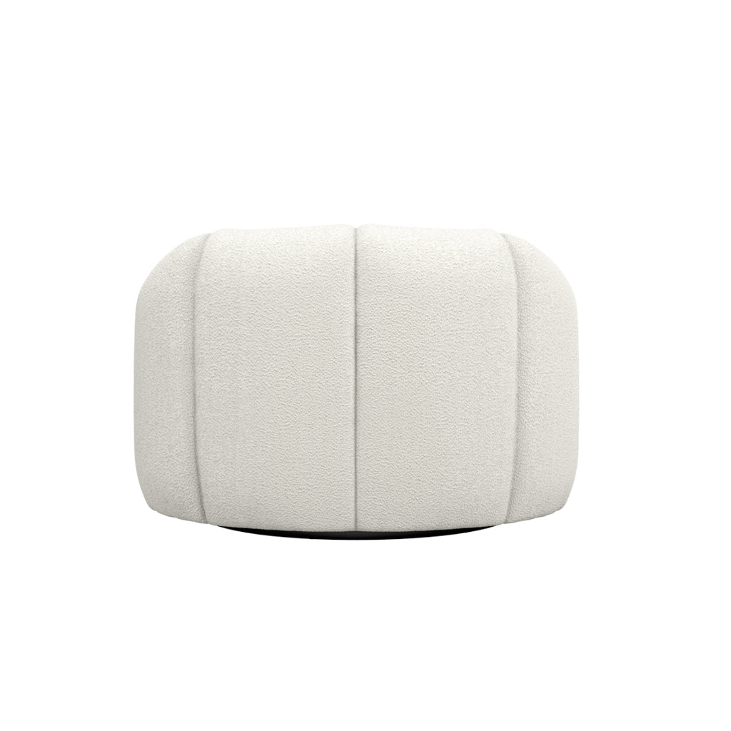 Nova Ivory Swivel Chair - Skandi London