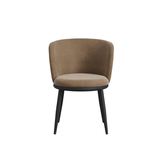 Nova Mole & Black Dining Chair - Skandi London