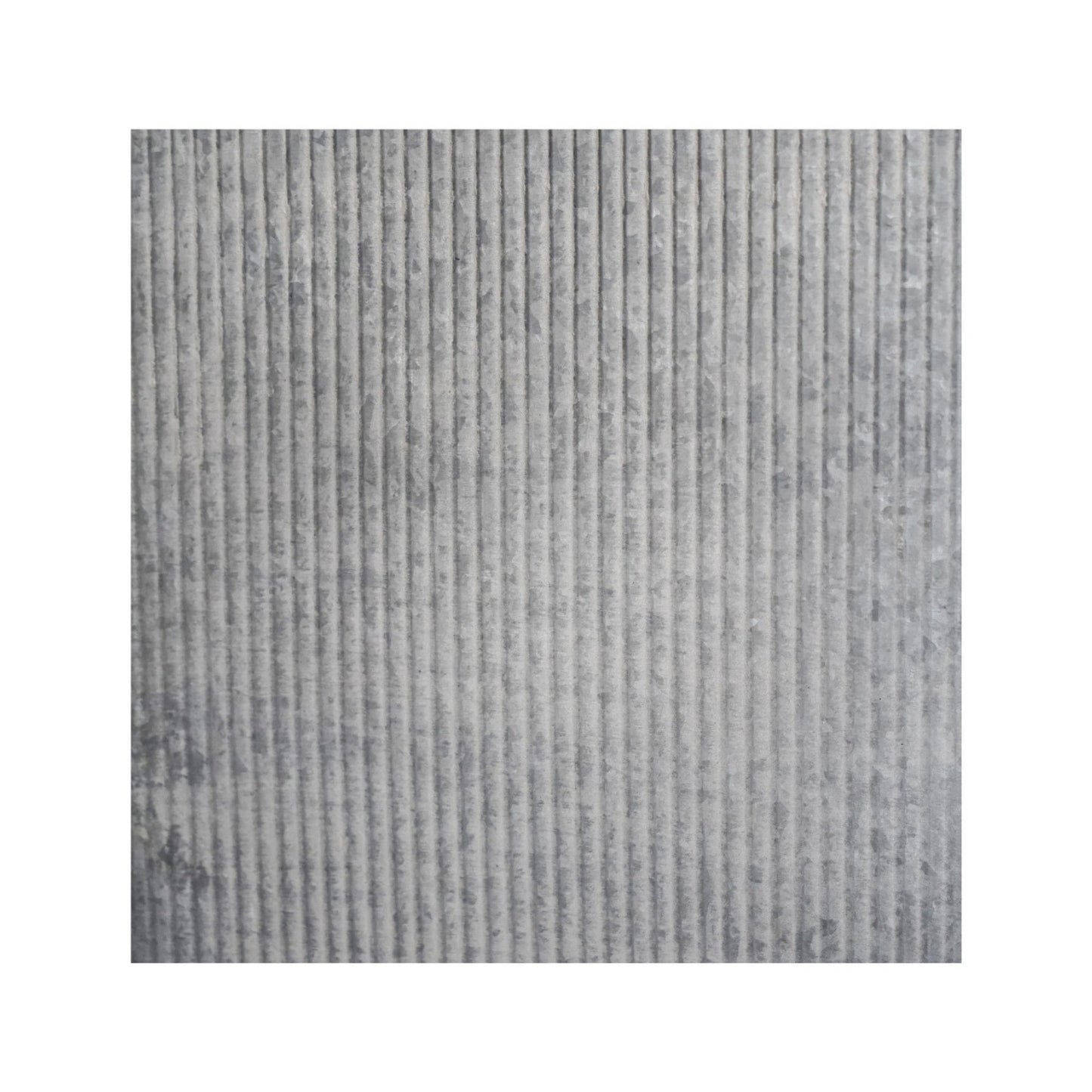 Outdoor Galvanised Rope Handle Square Planter Set of Two - Skandi London