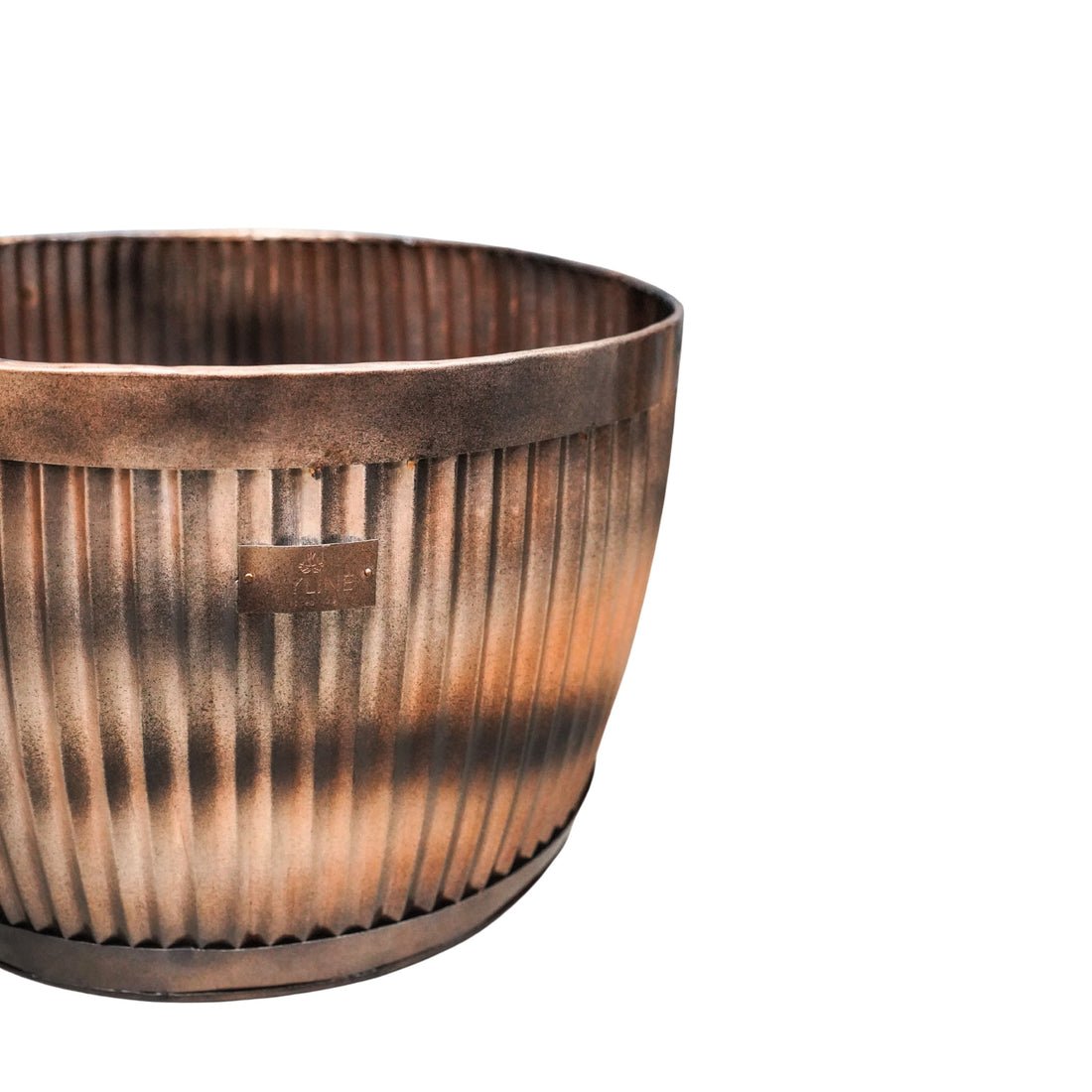 Outdoor Ulrica Copper Bowl Planter Set of 3 - Skandi London