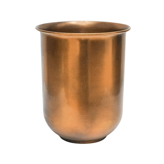 Outdoor Ulrica Copper Metal Planter - Medium - Skandi London