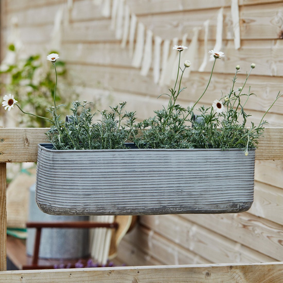 Outdoor Sven Metal Window Box - Large - Skandi London