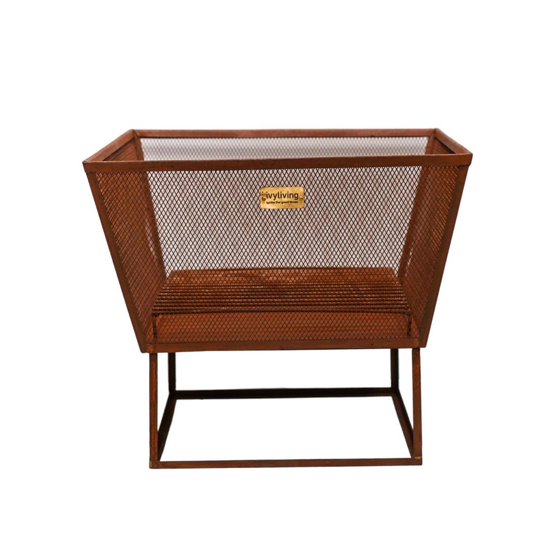 Outdoor Von Fire Pit Rust Iron - Skandi London