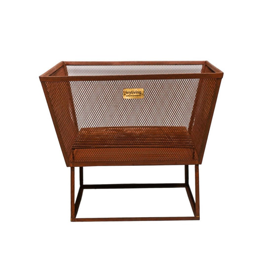 Outdoor Von Fire Pit Rust Iron - Skandi London