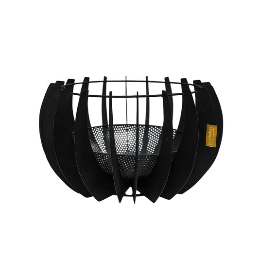 Outdoor Skandi London Fire Pit in Matt Black - Skandi London