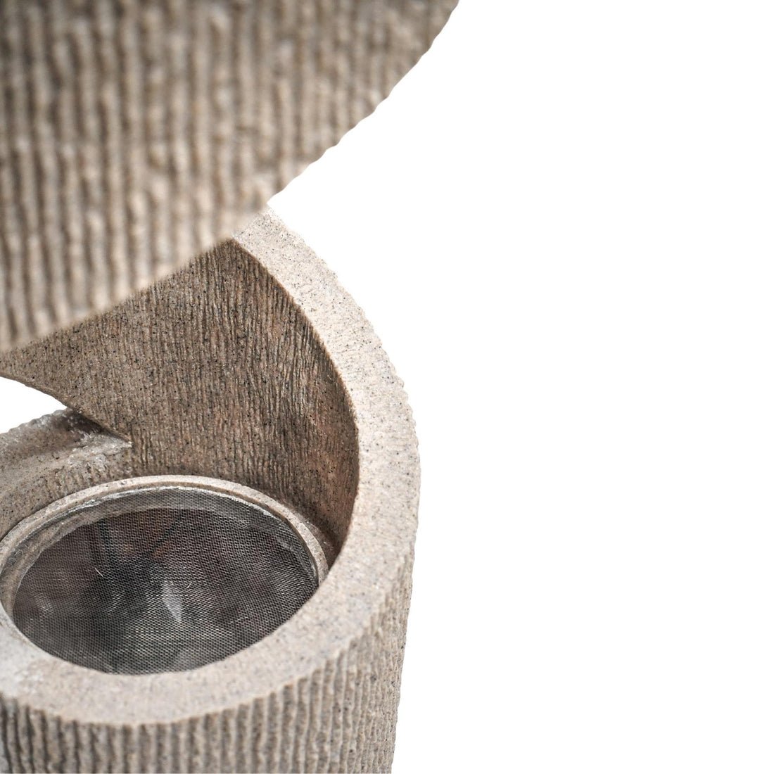 Skandi London Spiral Water Feature Granite - Skandi London