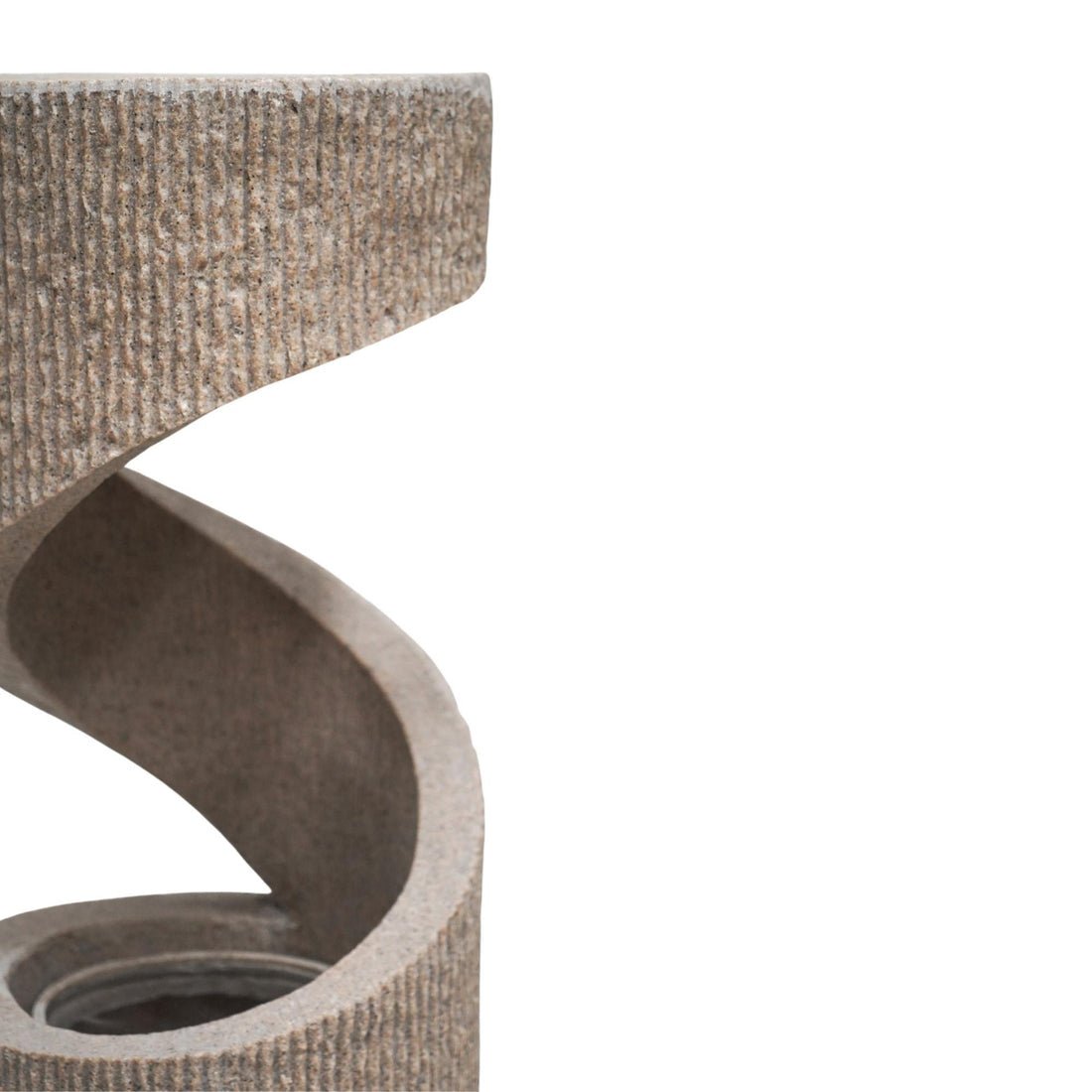 Skandi London Spiral Water Feature Granite - Skandi London