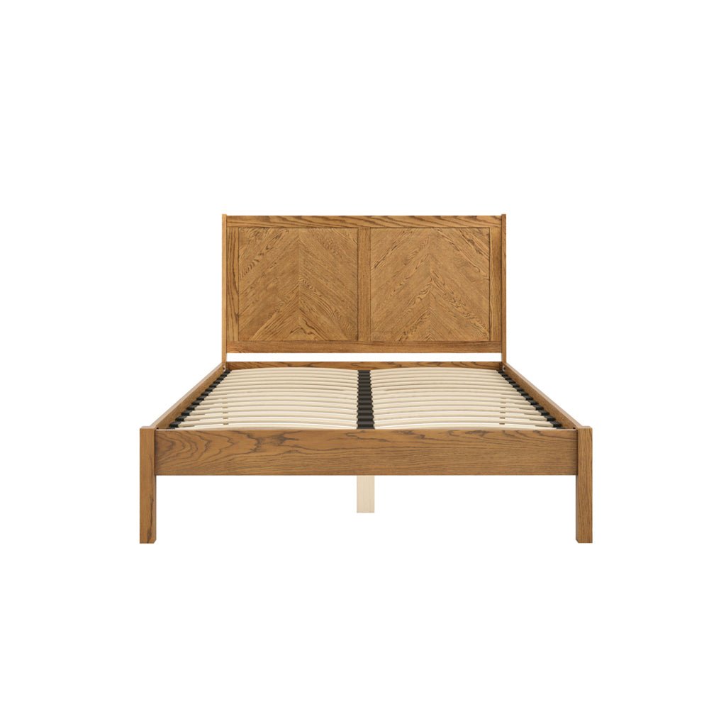 Hygge Smoked King Size Bed - Skandi London