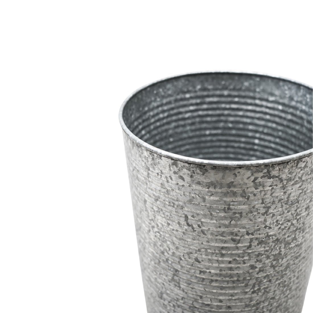 Wolter Galvanised Vase - Skandi London