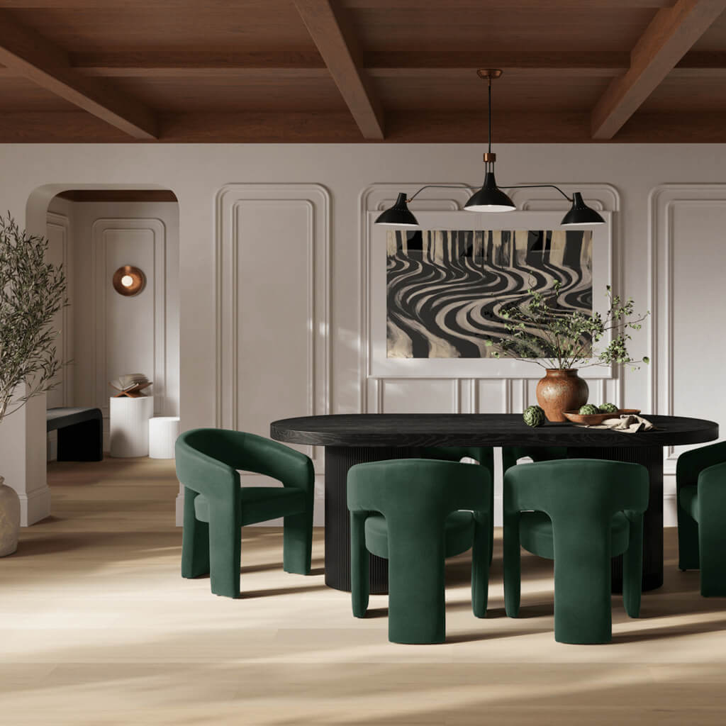 Nova Black Dining Table - Skandi London