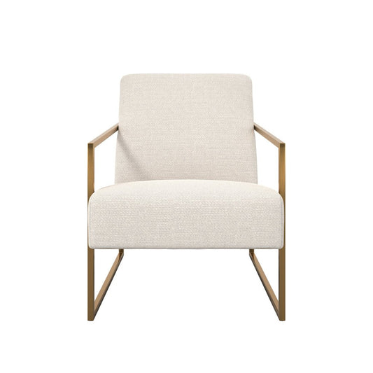 Soho Nordic Beige & Gold Chair - Skandi London