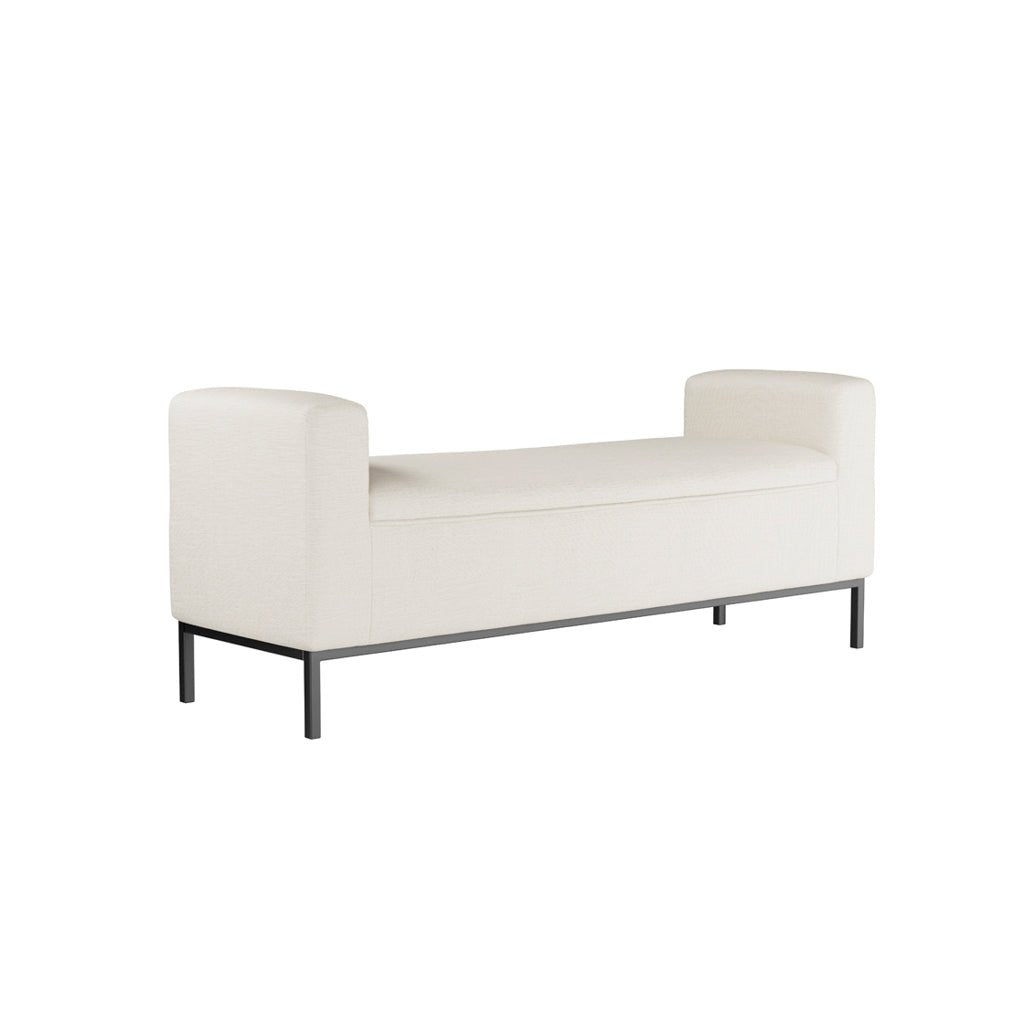 Hygge Ivory Bench - Skandi London