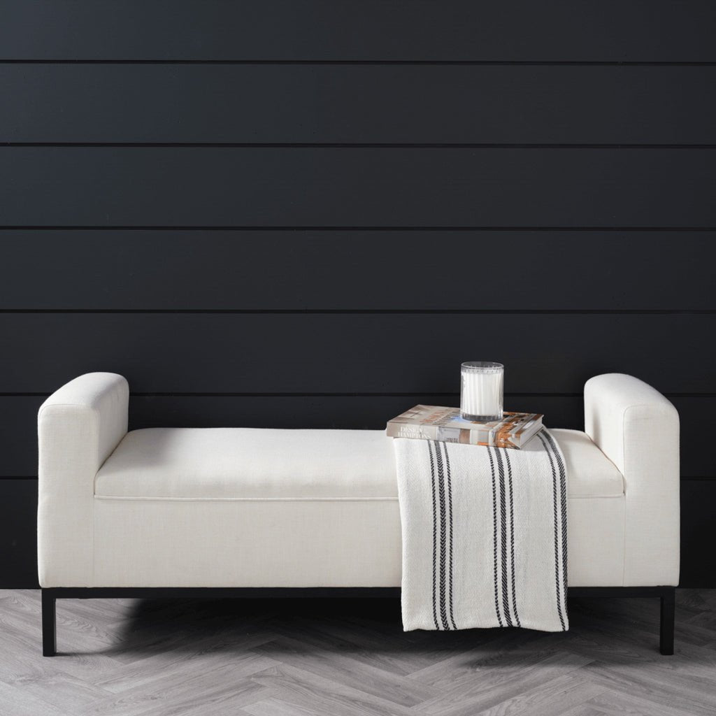 Hygge Ivory Bench - Skandi London