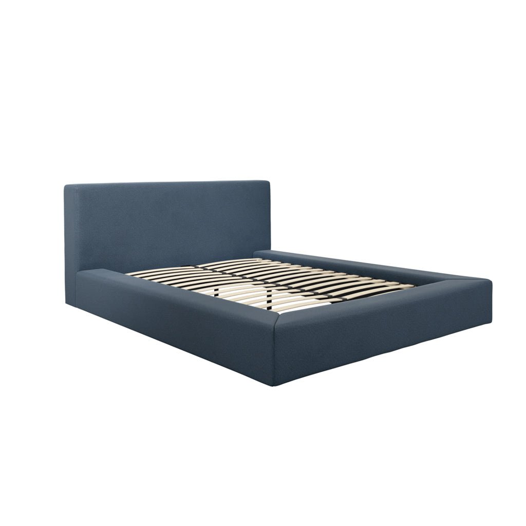 Oslo House Ink Blue Double Bed - Skandi London