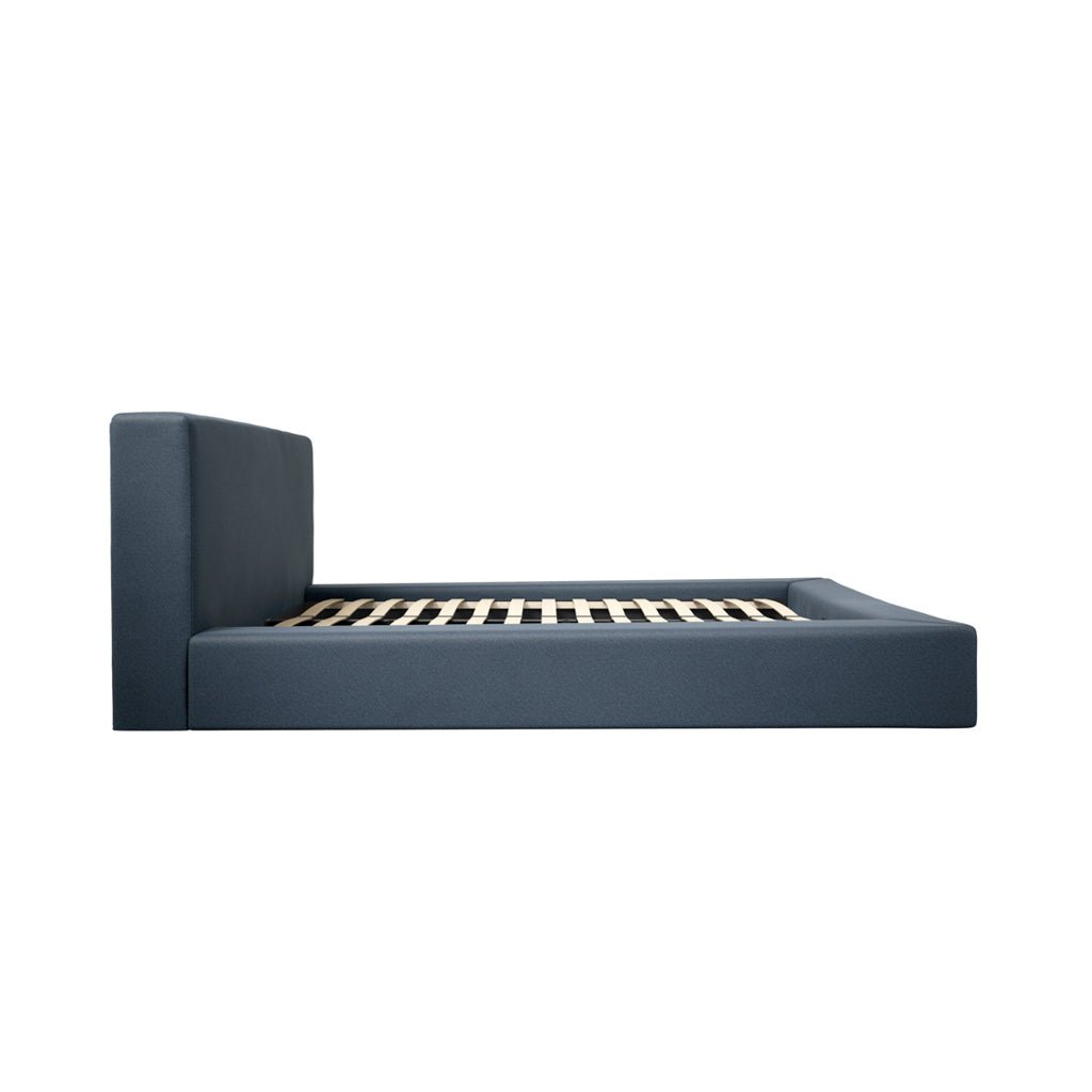 Oslo House Ink Blue Double Bed - Skandi London