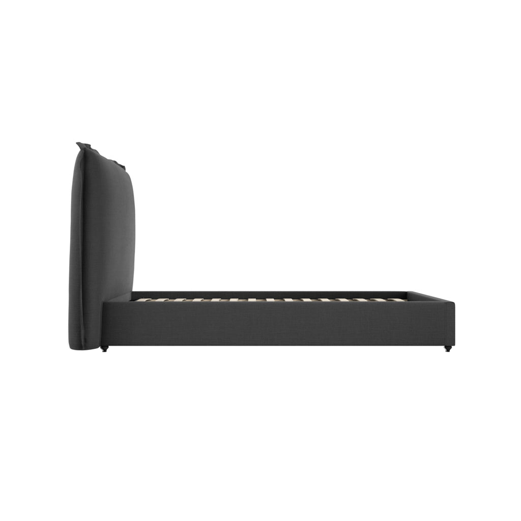 Hygge Deep Grey Single Bed - Skandi London