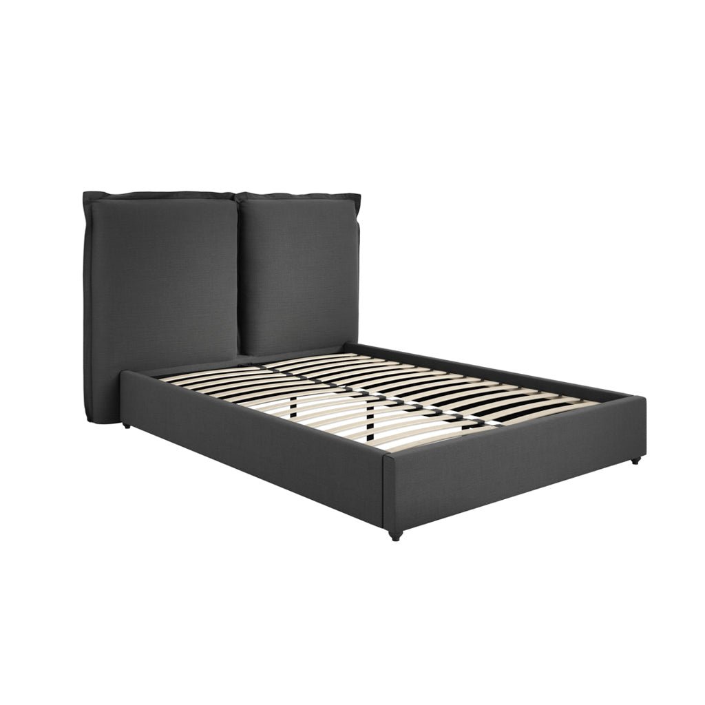 Hygge Deep Grey Super King Size Bed - Skandi London