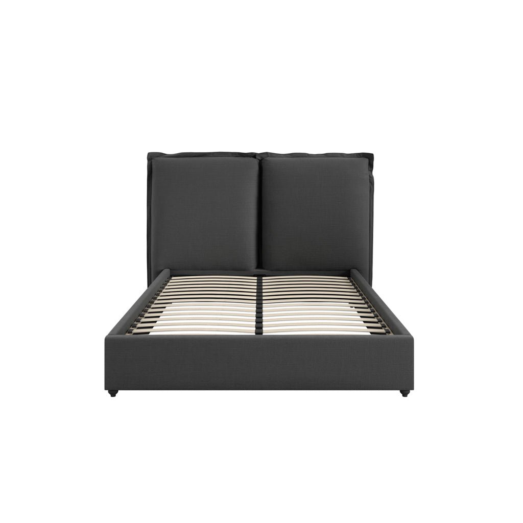 Hygge Deep Grey Super King Size Bed - Skandi London