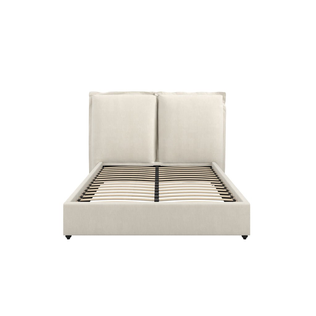 Hygge Ivory Double Bed - Skandi London