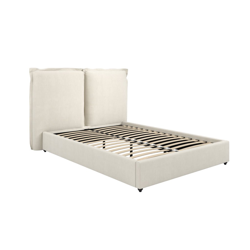 Hygge Ivory King Size Bed - Skandi London
