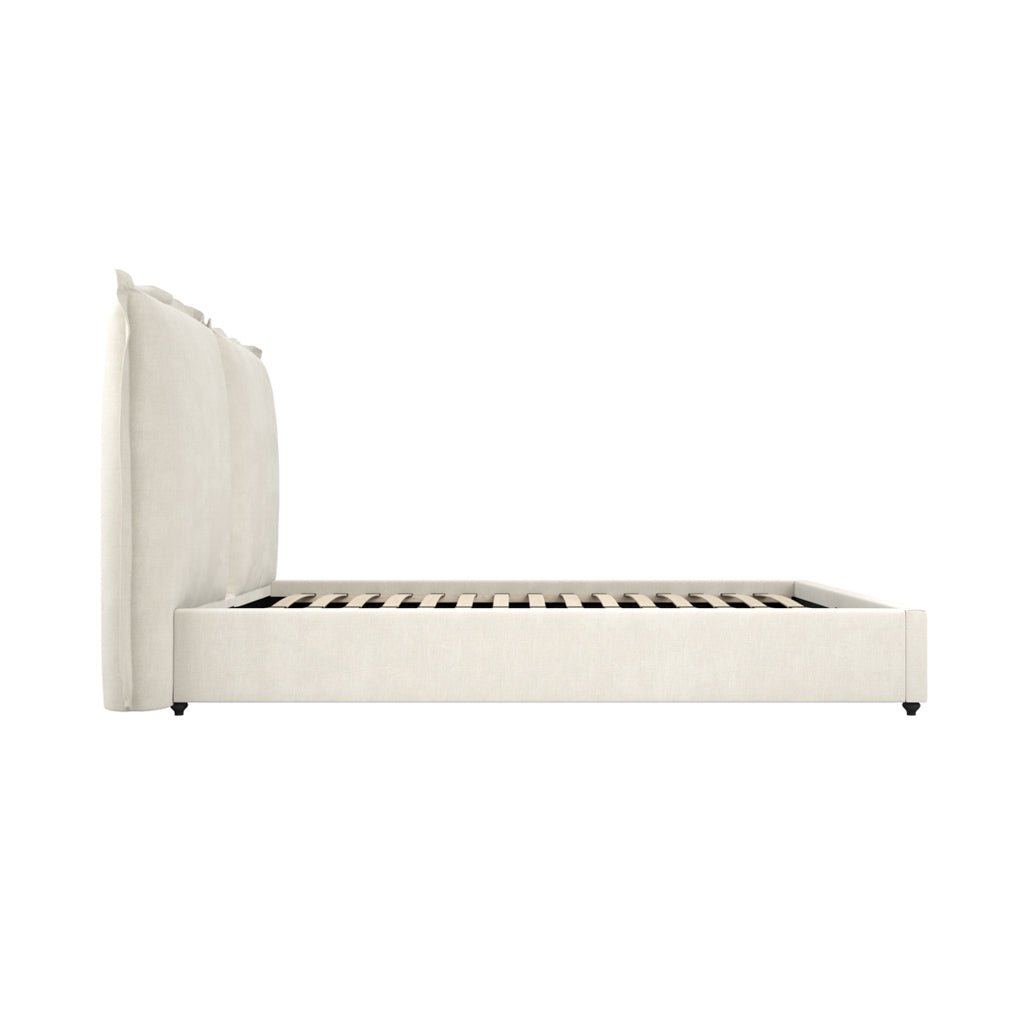 Hygge Ivory King Size Bed - Skandi London