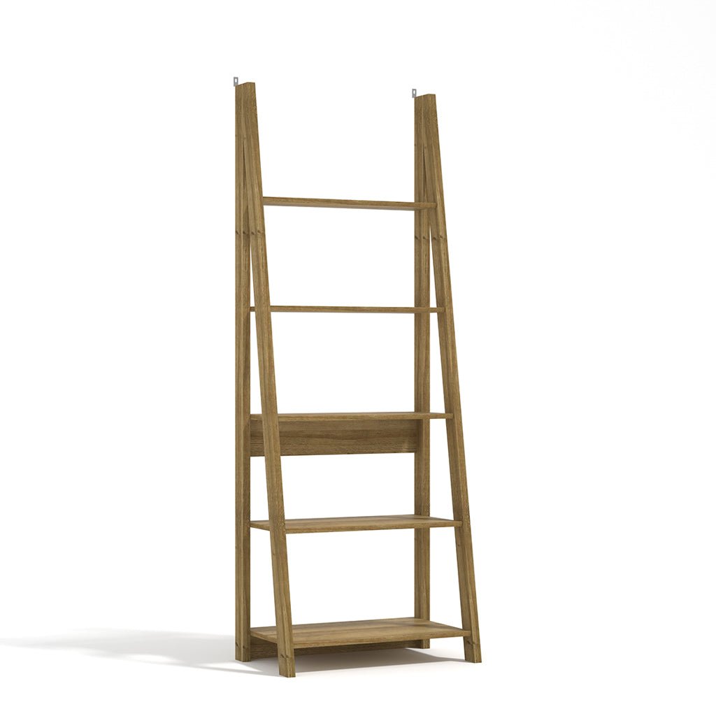 Soho Nordic Ladder Bookcase Oak - Skandi London