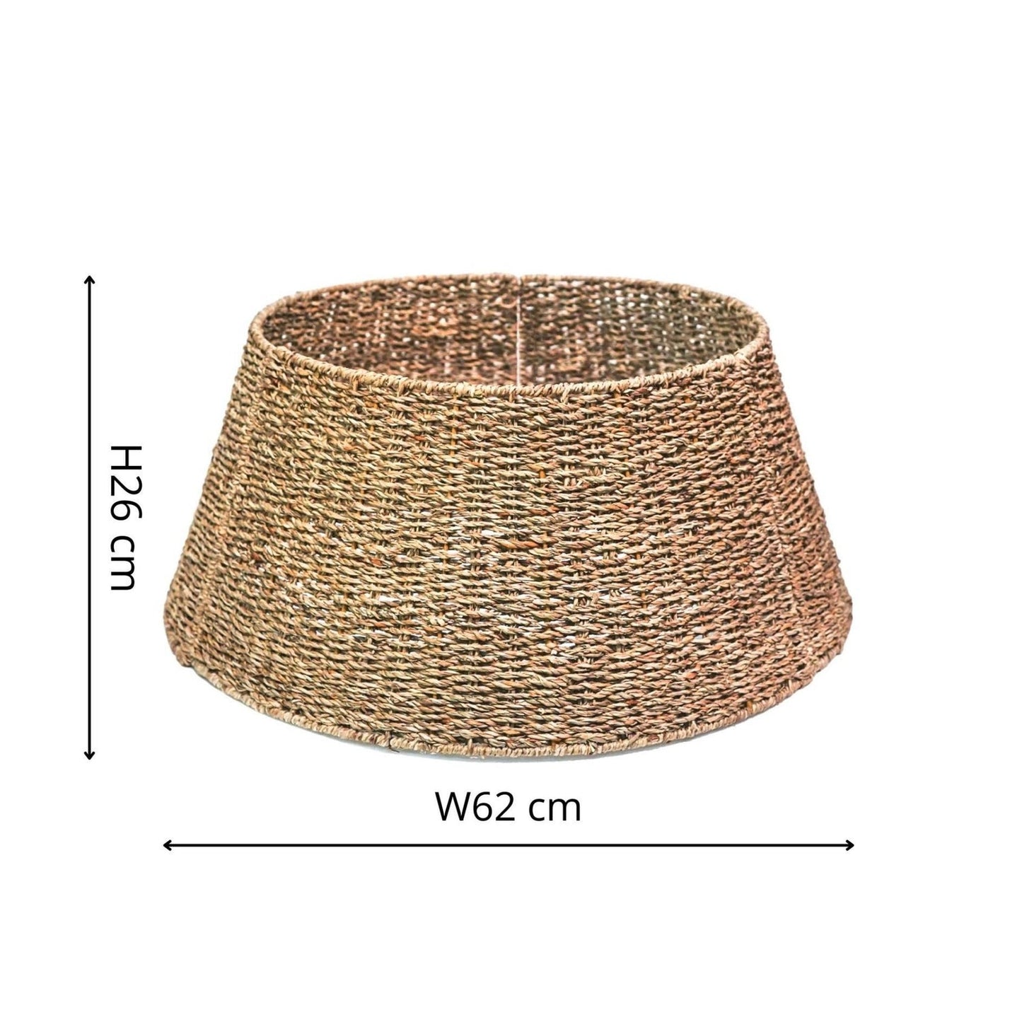 Hella Seagrass Round Foldable Tree Skirt - Skandi London