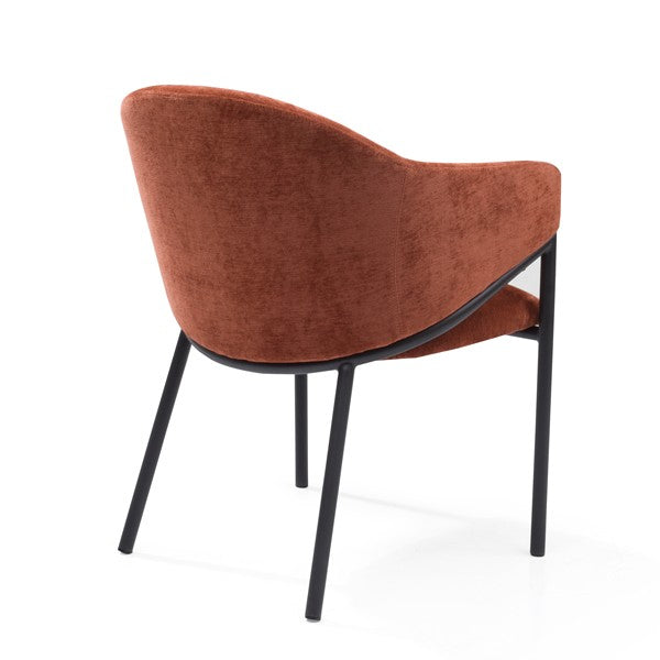 Aidan Armchair - Rust - Set of 2