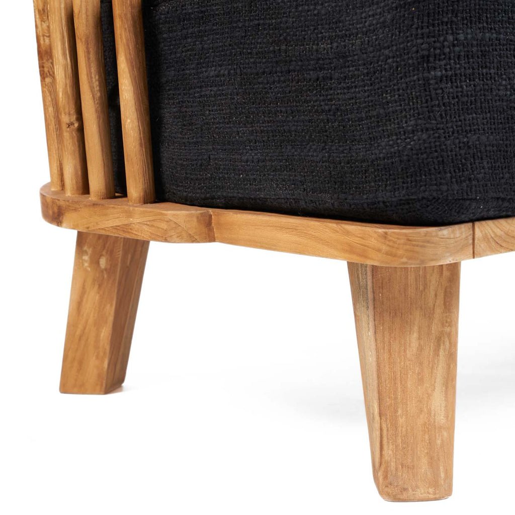 The Malawi Two Seater - Natural Black - Skandi London