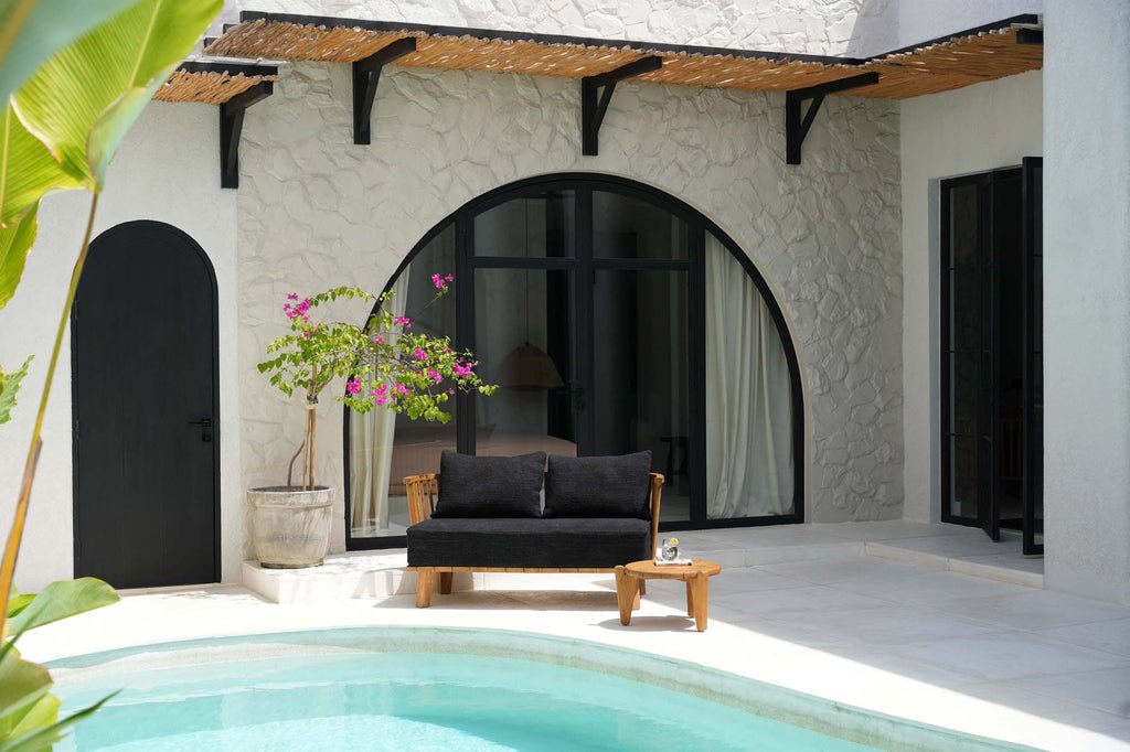 The Malawi Two Seater - Natural Black - Skandi London