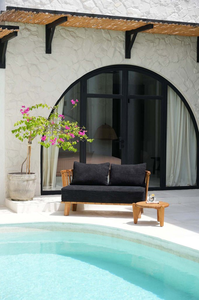 The Malawi Two Seater - Natural Black - Skandi London