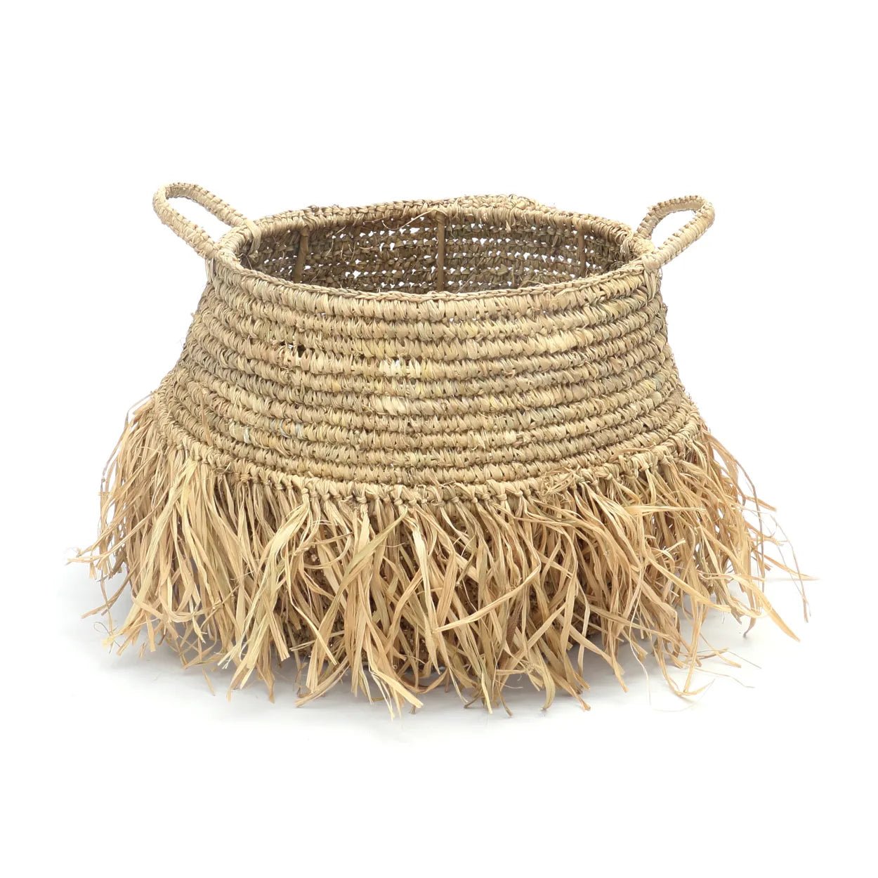 The Raffia Deluxe Baskets - Natural - Medium - Skandi London