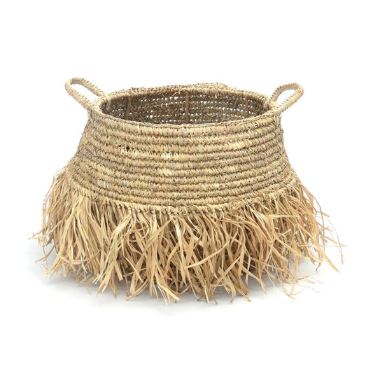 The Raffia Deluxe Baskets - Natural - Medium - Skandi London