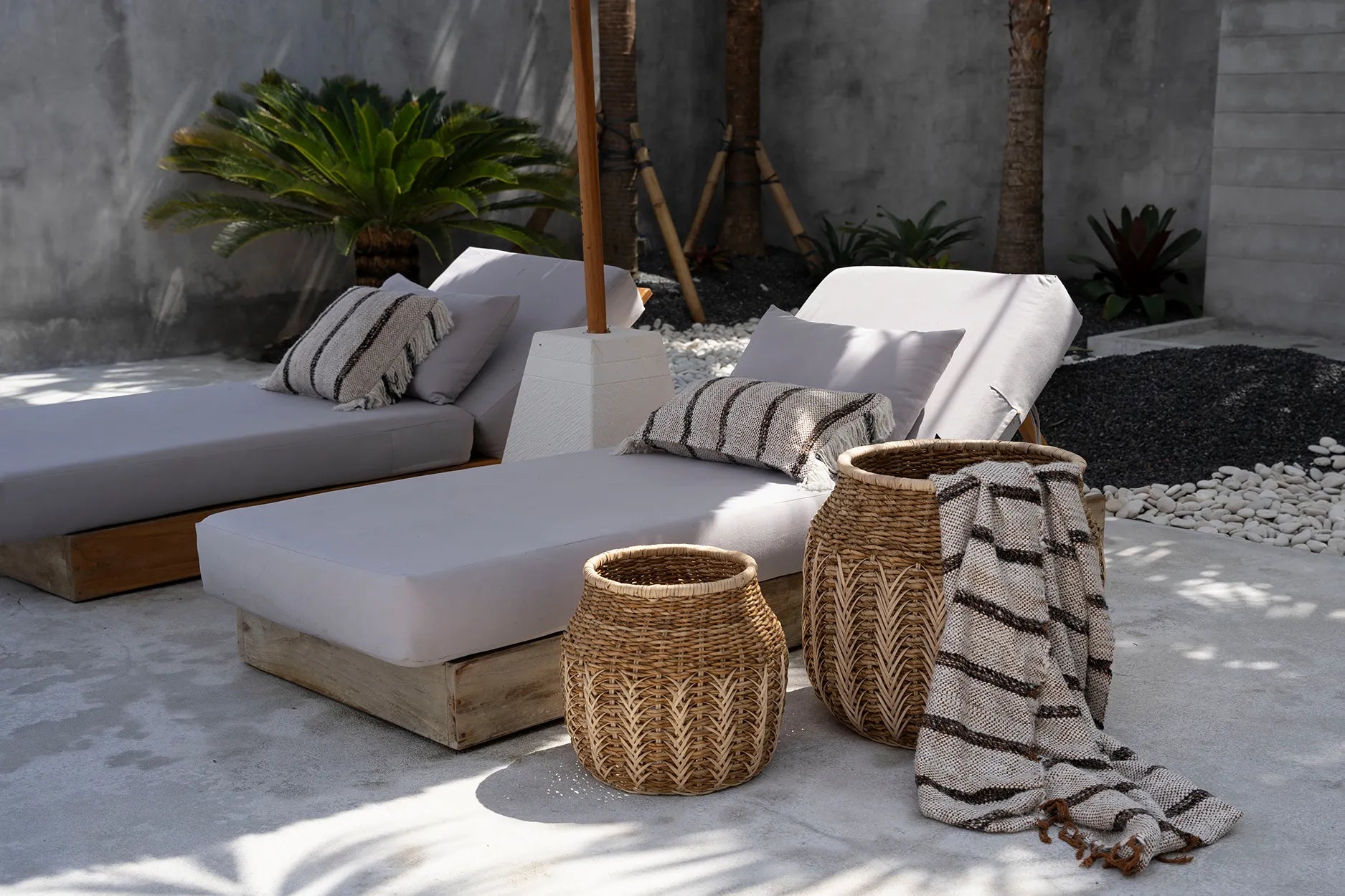 The Luziru Basket - Natural - M_40 - Skandi London