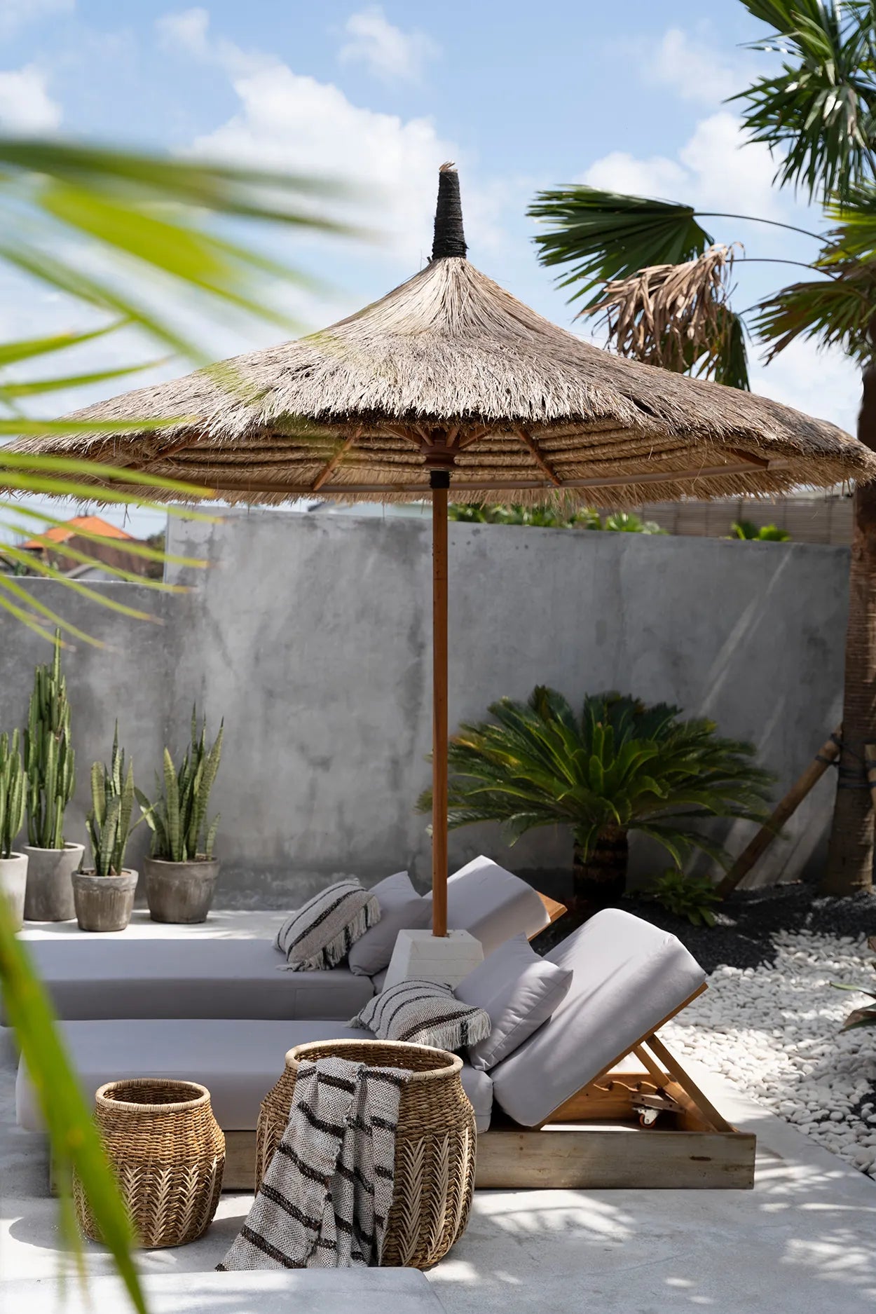 The Luziru Basket - Natural - M_40 - Skandi London