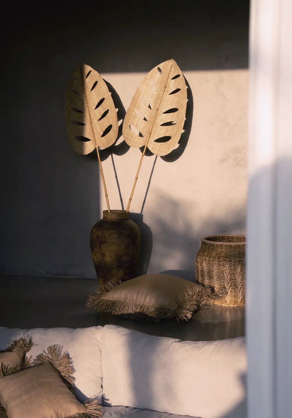The Luziru Basket - Natural - M_40 - Skandi London