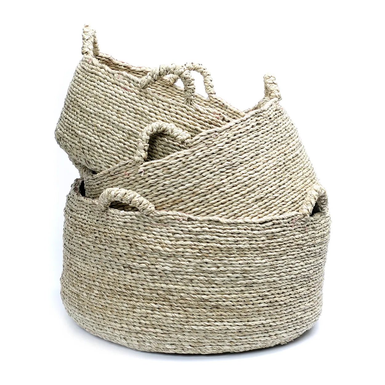 Les Quatre Mains Baskets - Natural - L - Skandi London