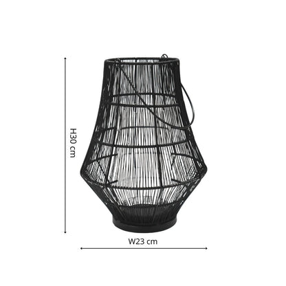 Vega Curve Wirework Lantern - Medium - Skandi London