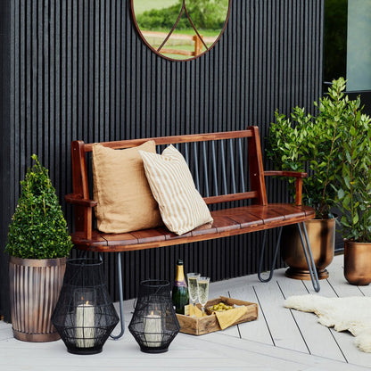 Vega Curve Wirework Lantern - Medium - Skandi London