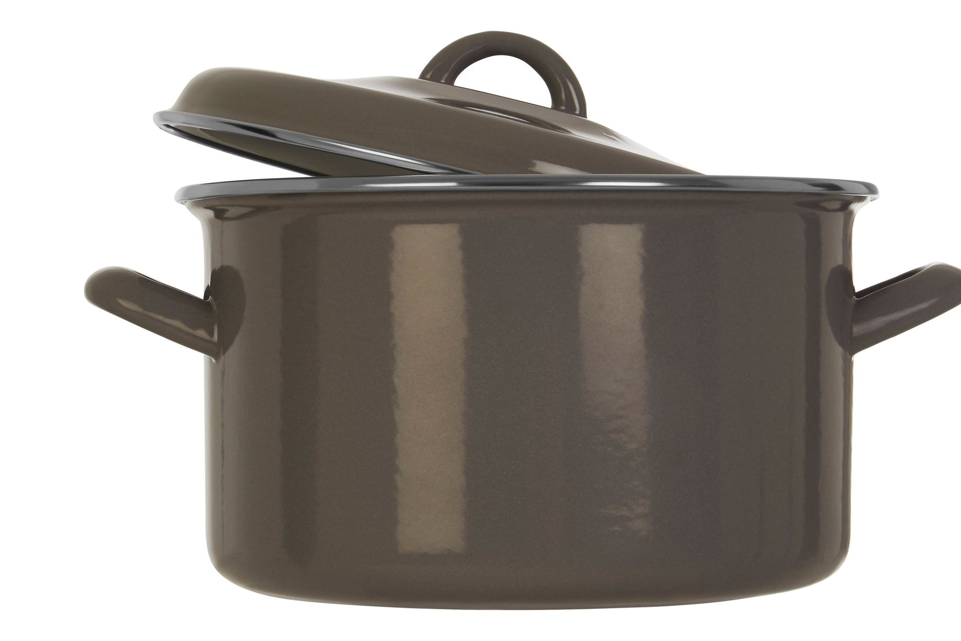 Maj Large Grey Casserole Dish With Lid - Skandi London