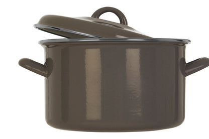 Maj Large Grey Casserole Dish With Lid - Skandi London