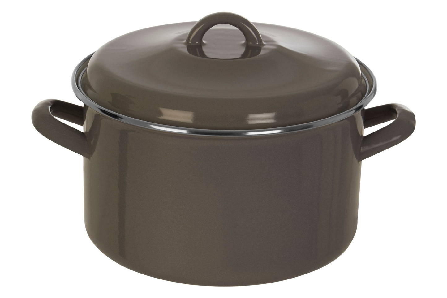Maj Large Grey Casserole Dish With Lid - Skandi London