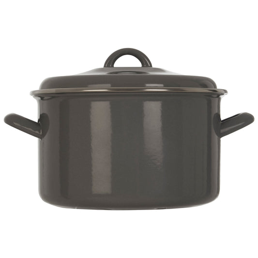 Maj Large Grey Casserole Dish With Lid - Skandi London