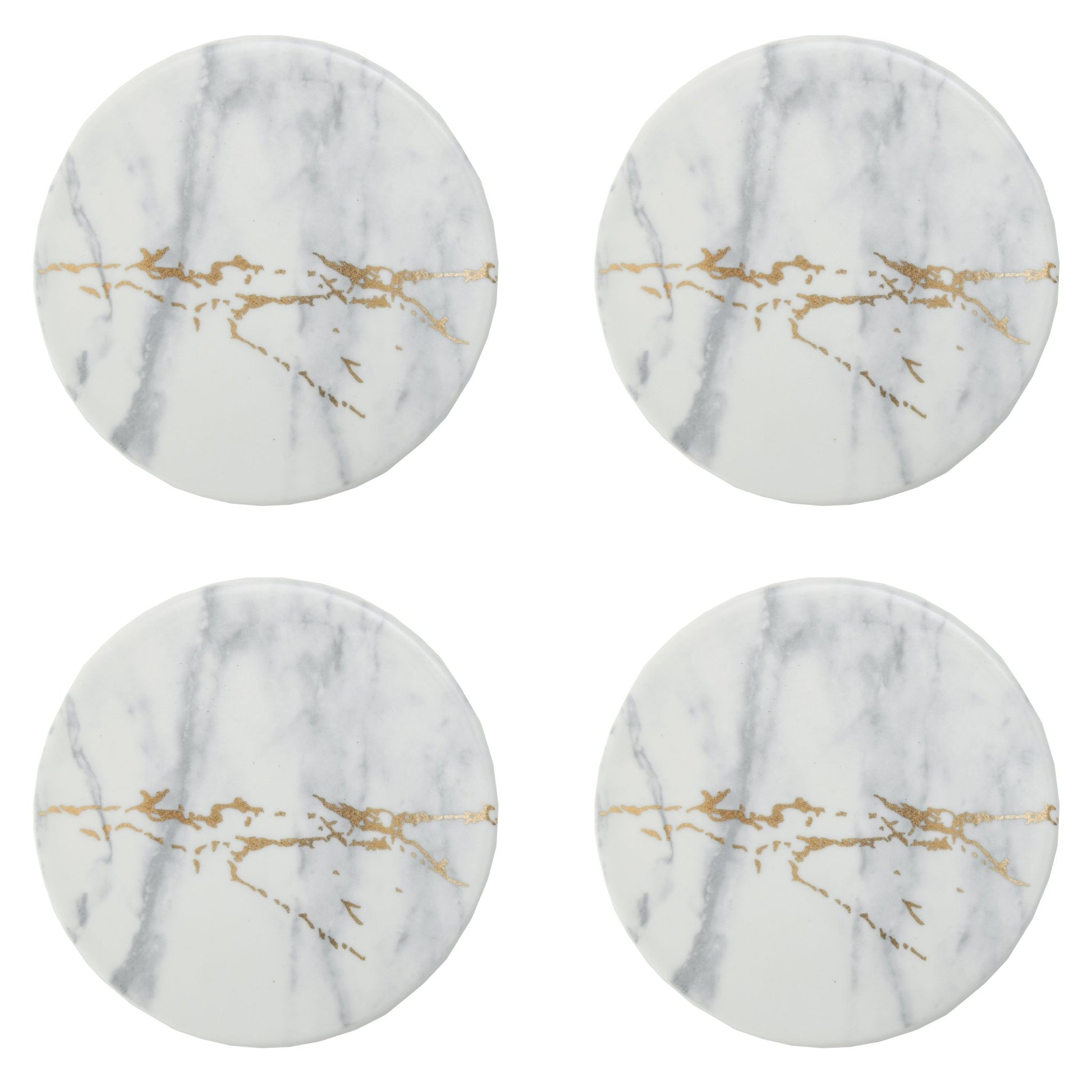 Jensen Marble Luxe Set Of 4 Coasters - Skandi London