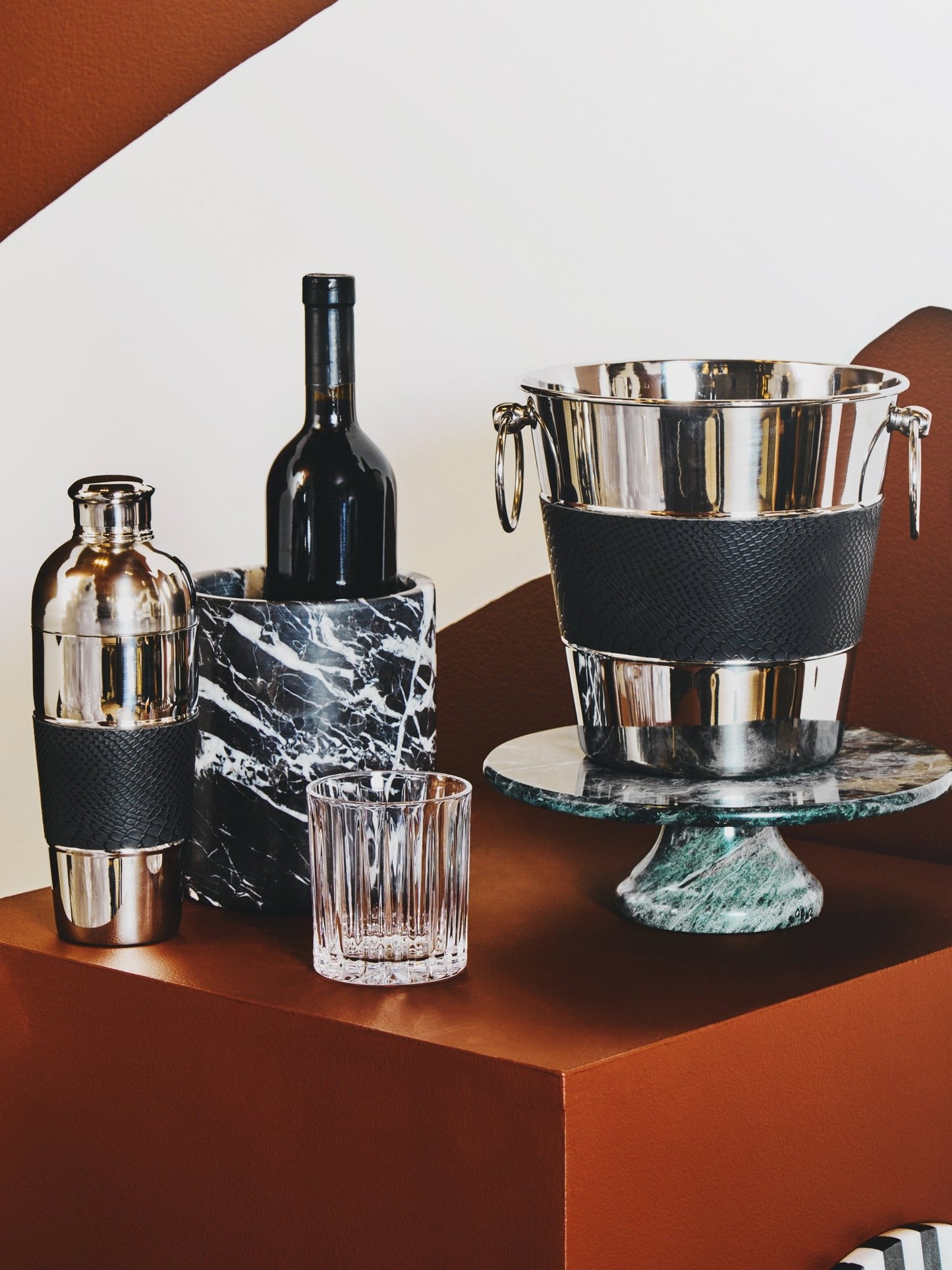 Erica Marble Cake Stand - Skandi London