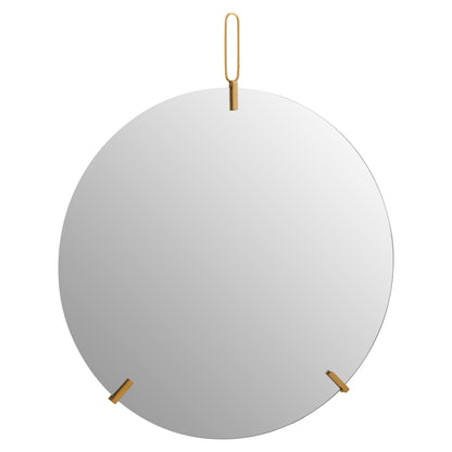 Kaia Wall Mirror With Hanging Loop - Skandi London
