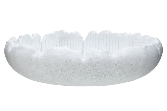 Bo White Flat Bowl - Skandi London