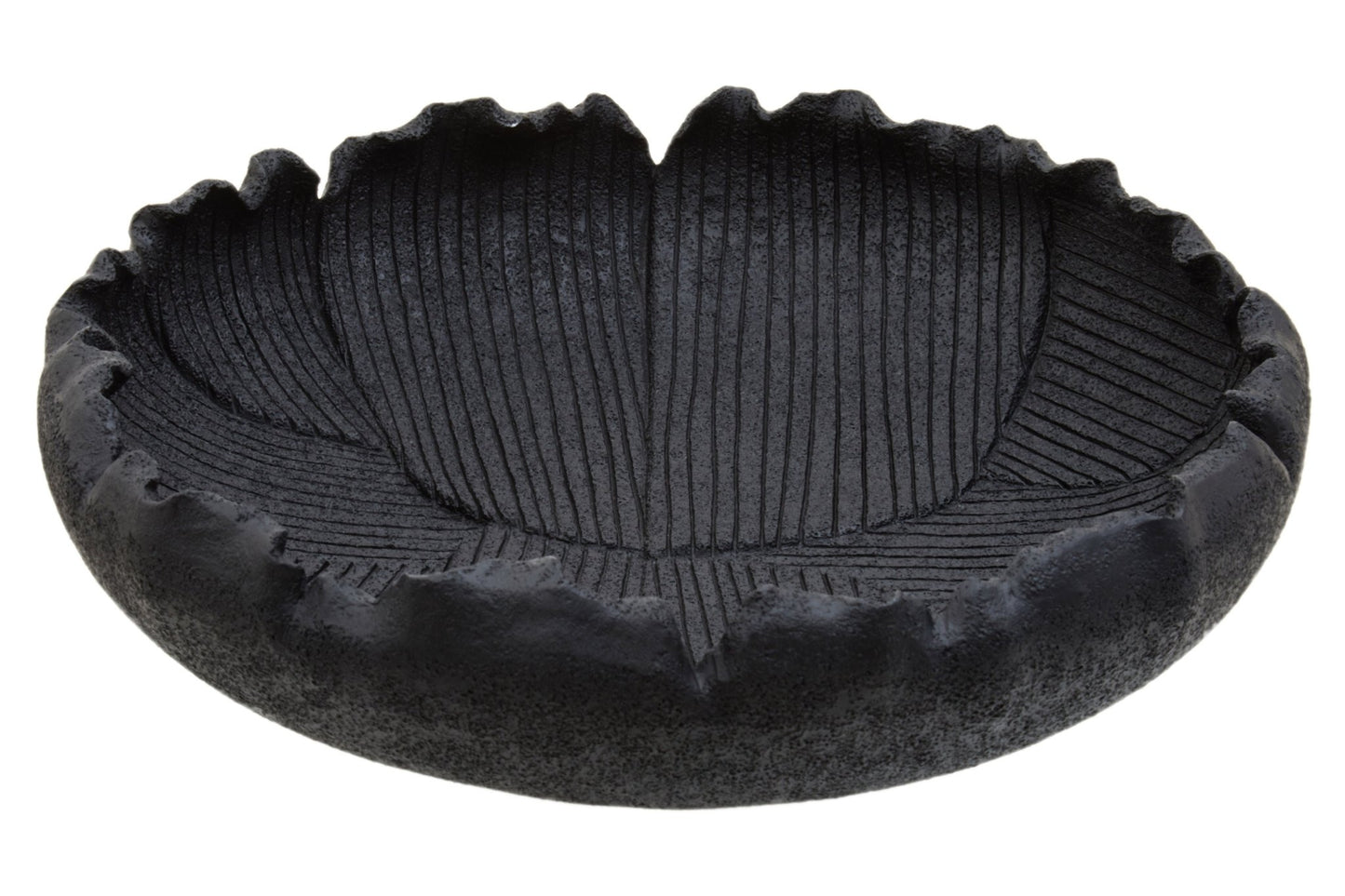 Bo Black Flat Bowl - Skandi London