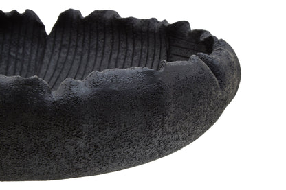 Bo Black Flat Bowl - Skandi London